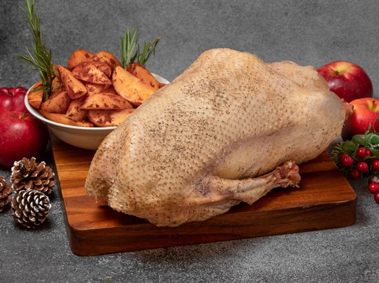 Гусь фаршированный яблоками  (полуфабрикат) - фото 5391