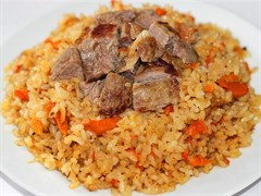 ПЛОВ с мясом (свинина)